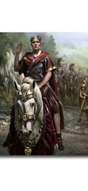 Iphone Xs Total War Rome 2 Agtergrond — iPhone Xs Max Muurpapier