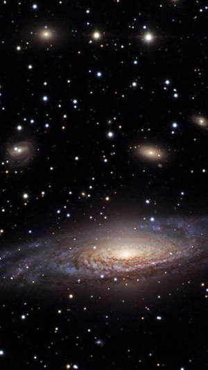 Verskeie Galaxy Foon — Galaxy foon Muurpapier