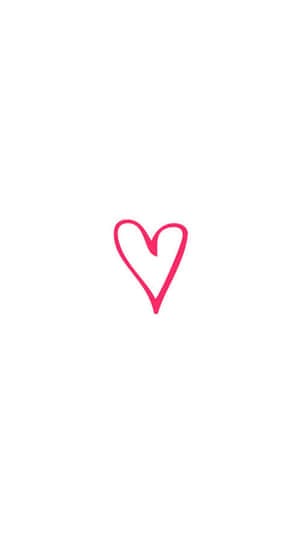 Oulike Hartagtergrond — Oulike Hart Muurpapier
