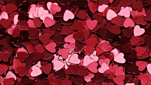 Liefdeshart-agtergrond — Oulike Hart Muurpapier