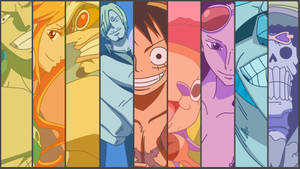 Vertikale Collage One Piece Lessenaar — Een stuk lessenaar Muurpapier