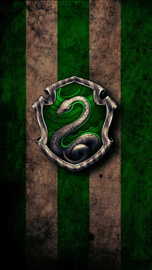 Slytherin-estetika prente — Slytherin estetiek Muurpapier