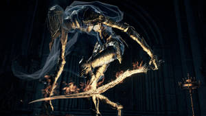 Videospeletjie Dark Souls III Donker 4K — Donker 4K Muurpapier
