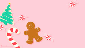 Eenvoudige Kersfees Agtergrond — 5120x2880 Muurpapier