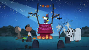 Charlie Brown Halloween-prente