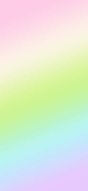 Pastel Reënboog iPhone — iPhone 11 Pro Max Muurpapier