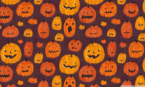 Vintage Halloween-lanternpatroon
