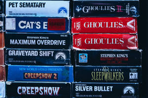 Vintage Halloween-verskrikkingsrolprente
