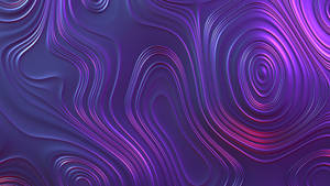 Violet estetiese ovaal golwe abstrak agtergrond — iMac Muurpapier
