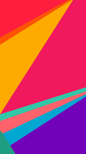 Vivo Y11 Kleurvolle Abstrakte Driehoeke