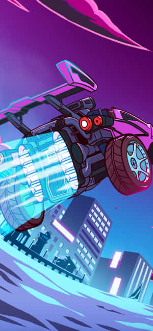 iPhone Xs Max Rocket League Agtergrond — Vivo T5e Muurpapier