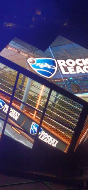Iphone Xs Max Rocket League Agtergrond — Middernag Muurpapier