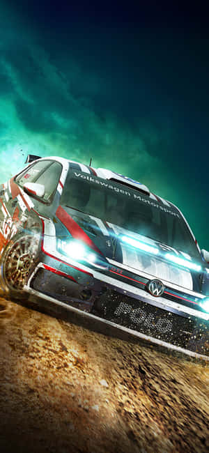 Iphone Xs Dirt Rally Agtergrond — Redmi K Muurpapier