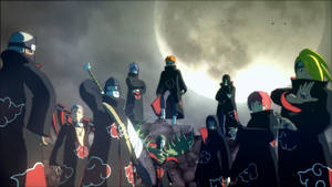 Volmaan Akatsuki-rekenaar — Anime karakters GIF Muurpapier