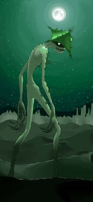 Vreeslike Cacturne Monster — Oppo A6x Muurpapier