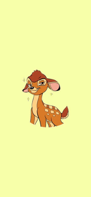 Bambi-agtergrond — Realme Note Muurpapier