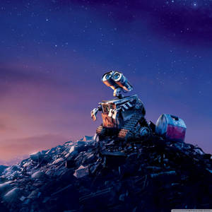 Wall-E Naghemel iPad Retina muurpapier