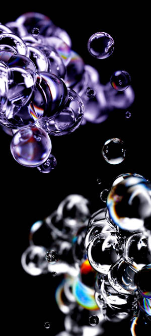 Waterborrels vir Samsung S20 FE — POCO C71 Muurpapier