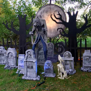 Halloween-prente — Halloween GIF Muurpapier