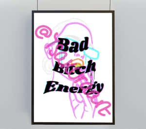 Baddie Aesthetic prente — Baddie-estetika Muurpapier