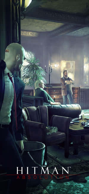 iPhone X Hitman Absolution Agtergrond — POCO C81 Muurpapier