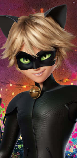 Cat Noir prente — Cat Noir Muurpapier