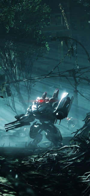Iphone X Crysis 3 Agtergrond — Infinix Smart Muurpapier