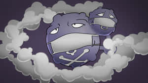 Weezing wat Gesigmaskers Dra — Speletjie GIF Muurpapier