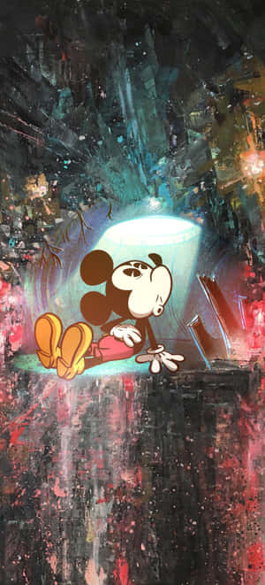 Mickey Muis Huis — Infinix Smart 10 HD Muurpapier