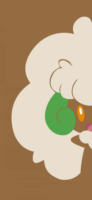 Whimsicott Foon Eenvoudige Bruin Estetika — Oppo Reno16 FS Muurpapier