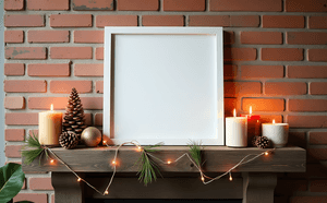 raam, vakansie, Kersfees, dekorasie, rak, denne, kerse, leeg, viering, gesellig, seisoen, huis, ornament, feestelik, groet