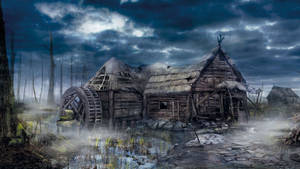 Witcher 3 Verlate Huis muurpapier. — 2560x1440 Muurpapier