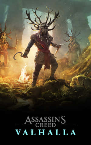 1440p Assassin's Creed Valhalla-agtergrond — Moto Pad 60 Lite Muurpapier