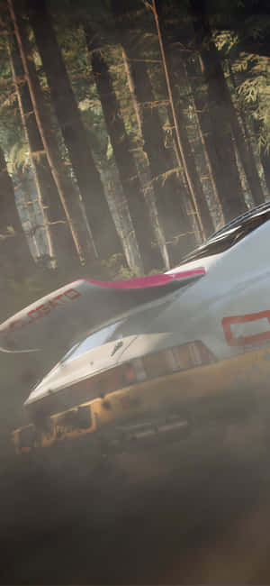 Iphone Xs Dirt Rally Agtergrond — iPhone 14 Plus Muurpapier