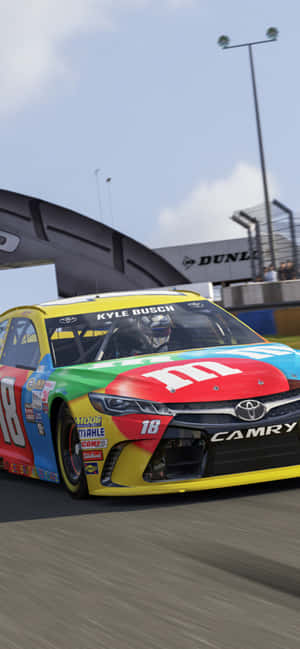 Nascar Iphone — iPhone 12 Pro Muurpapier