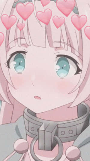 Xbox Profielfoto Harte — Snoesige anime meisie Muurpapier