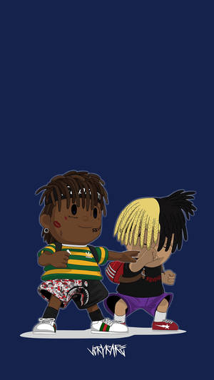 XXXTentacion en Juice Wrld Anime — Xxxtentacion anime Muurpapier