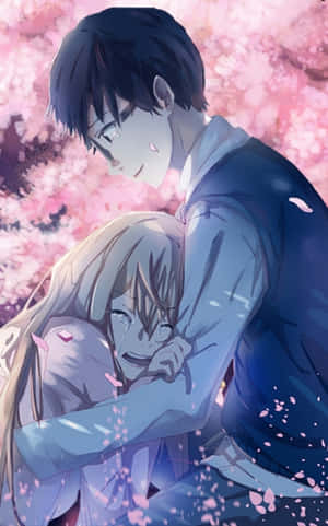 Your Lie In April iPhone — Moto Pad 60 Lite Muurpapier