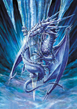 Ys draak fan-kuns agtergrond — IQOO Pad5c Muurpapier