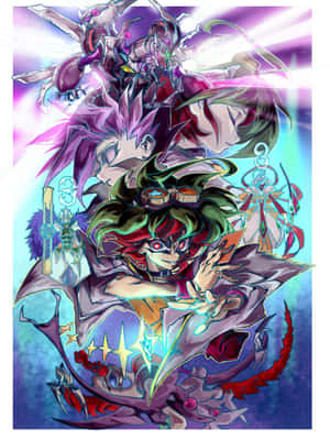 Yuya Sakaki se ikoniese houding in aksie — Kindle Paperwhite Muurpapier