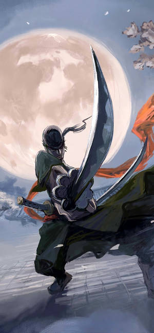 Zoro Wys Swaard HD — Galaxy S22 Ultra Muurpapier