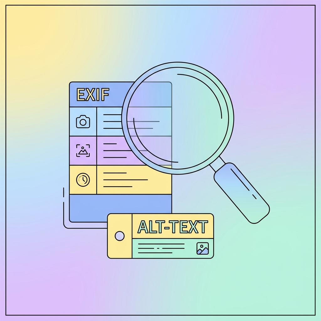 Metadata & Toeganklikheid gereedskapillustrasie