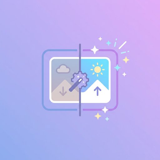 AI-foto-verbeteraar — muurpapier editing tool