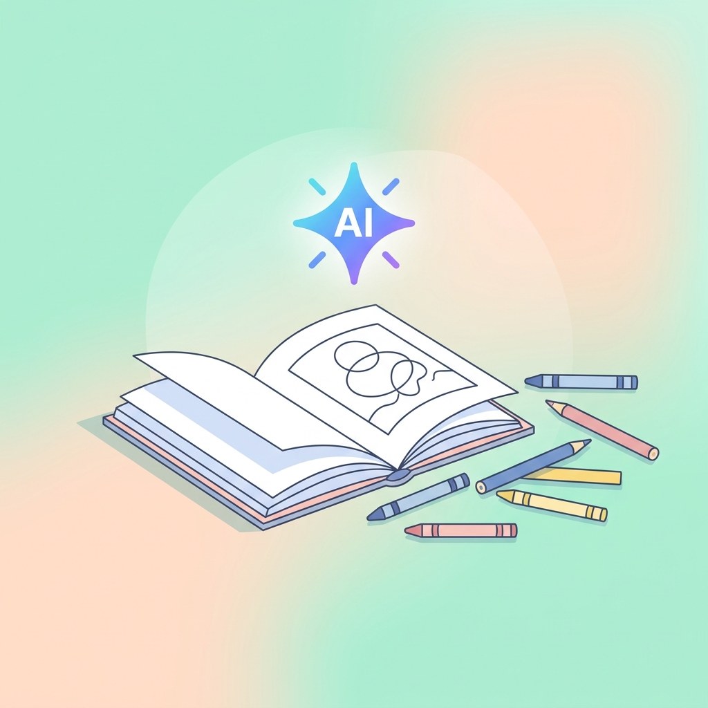 Kleurblad-gereedskap illustration
